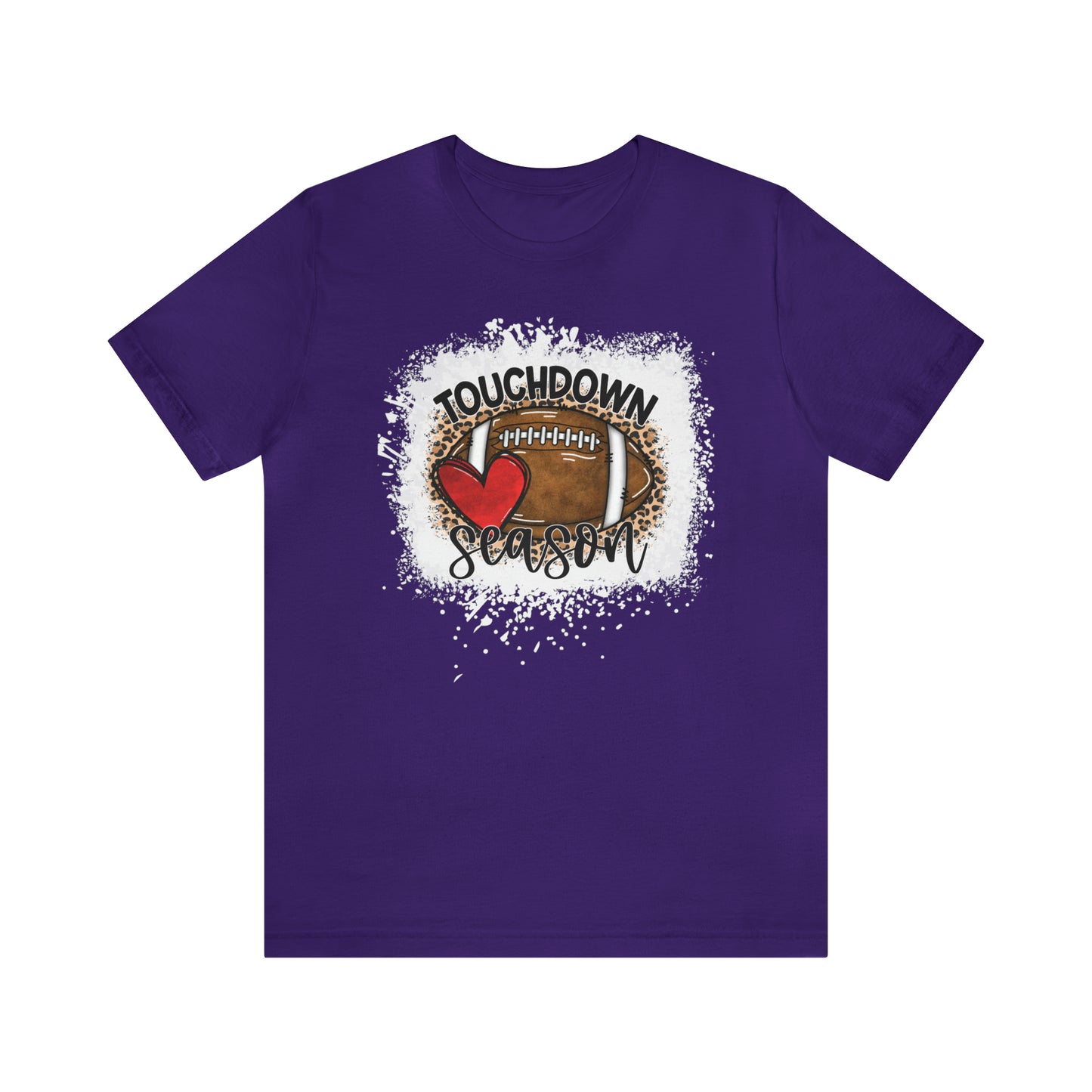 Unisex Touchdown Season Bella Canvas Short Sleeve Tee
