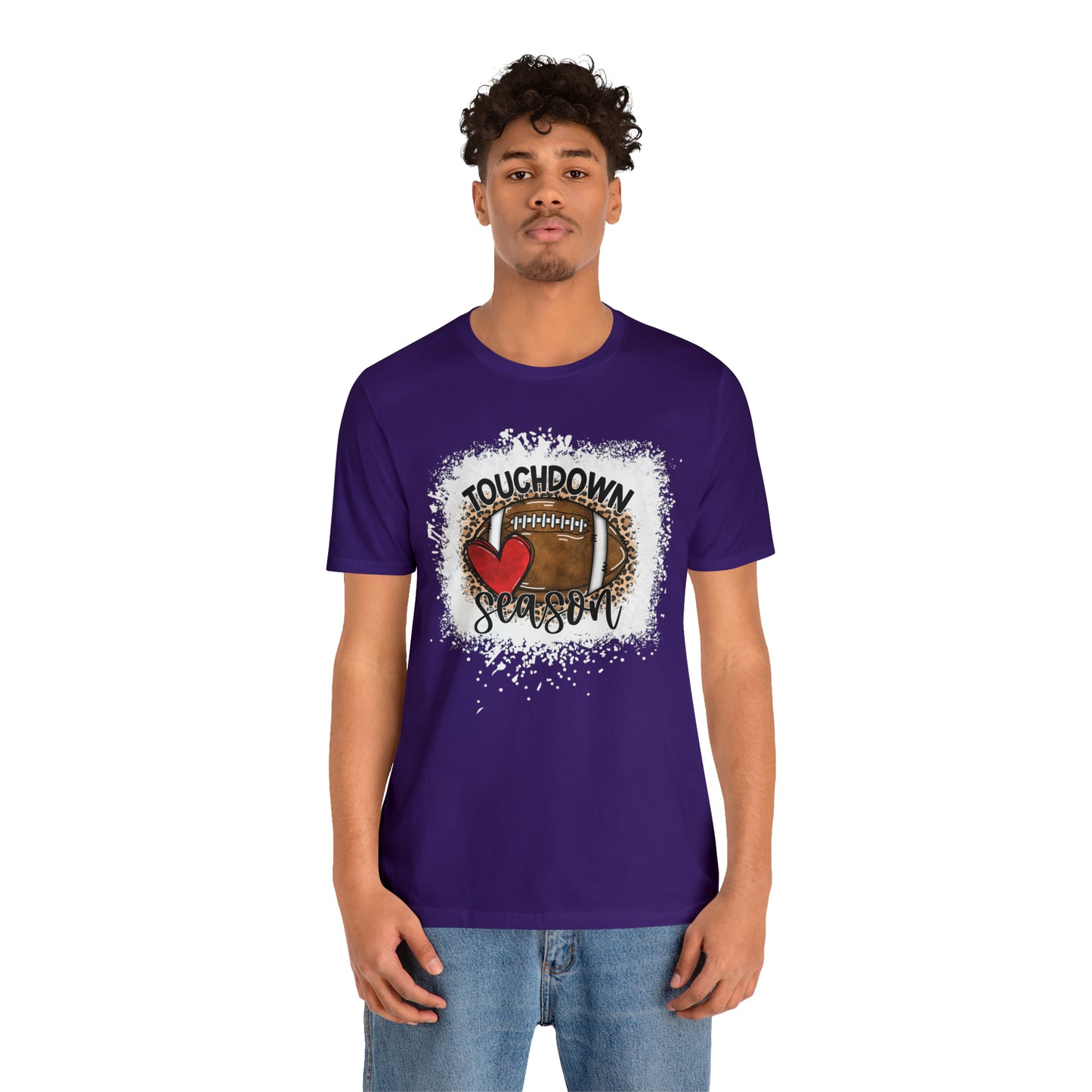 Unisex Touchdown Season Bella Canvas Short Sleeve Tee