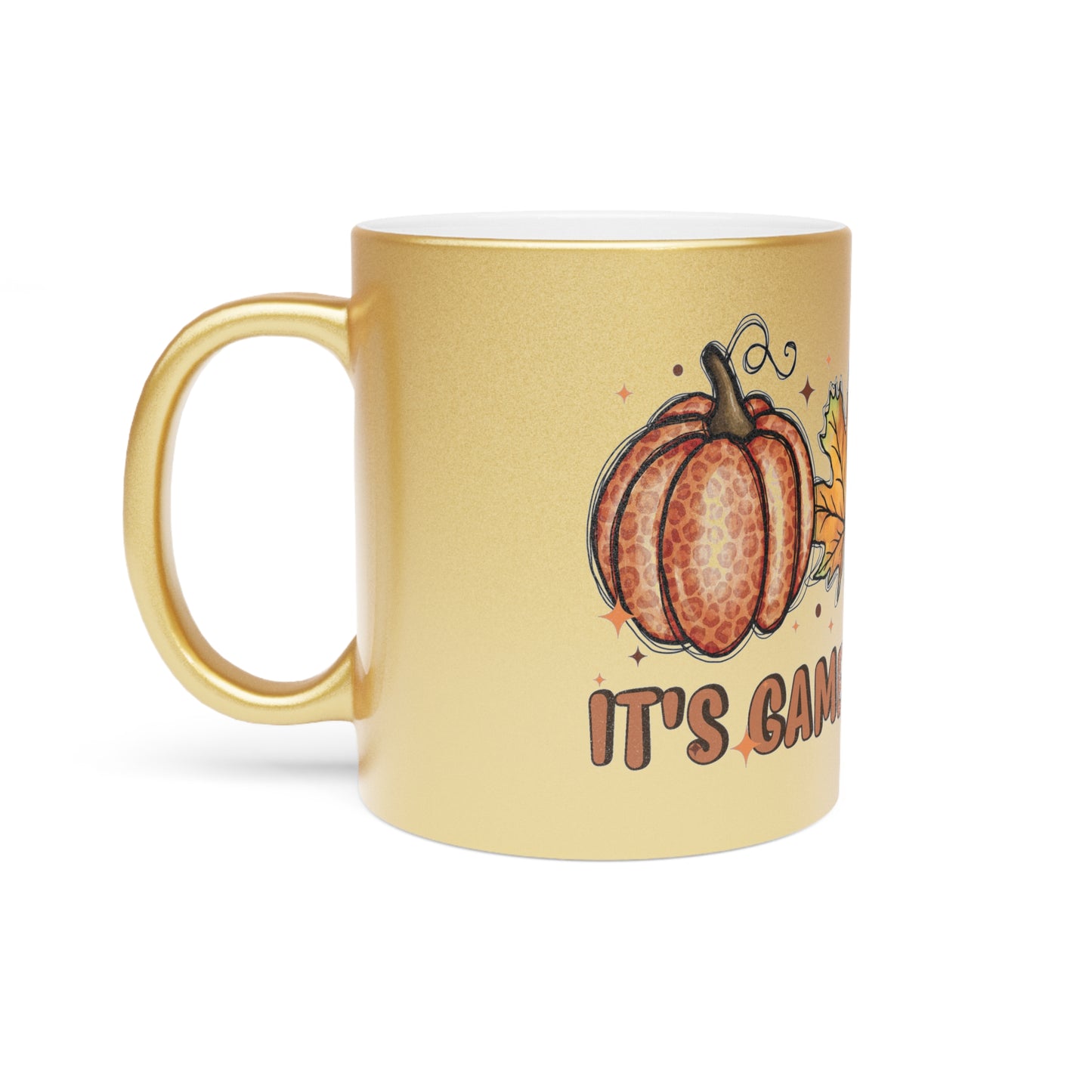 Game Day Metallic Mug (Silver\Gold)