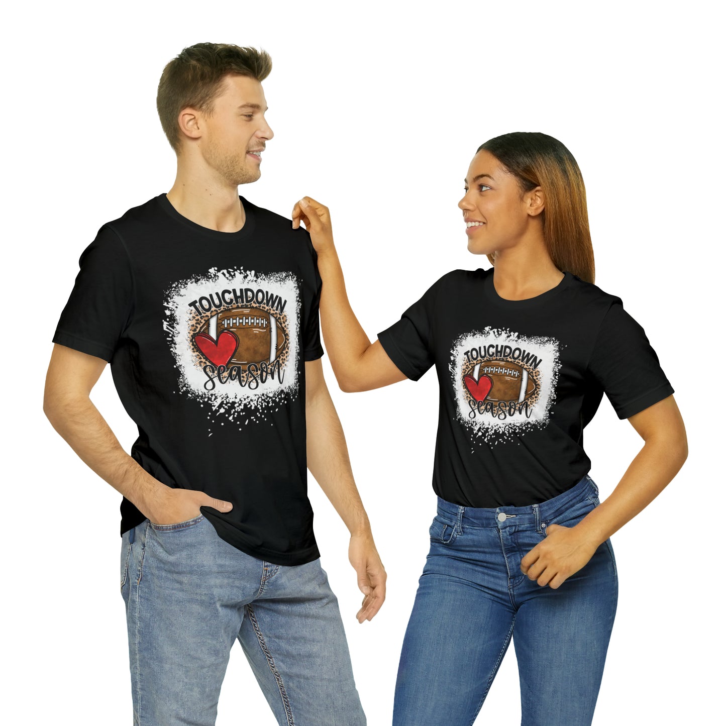 Unisex Touchdown Season Bella Canvas Short Sleeve Tee