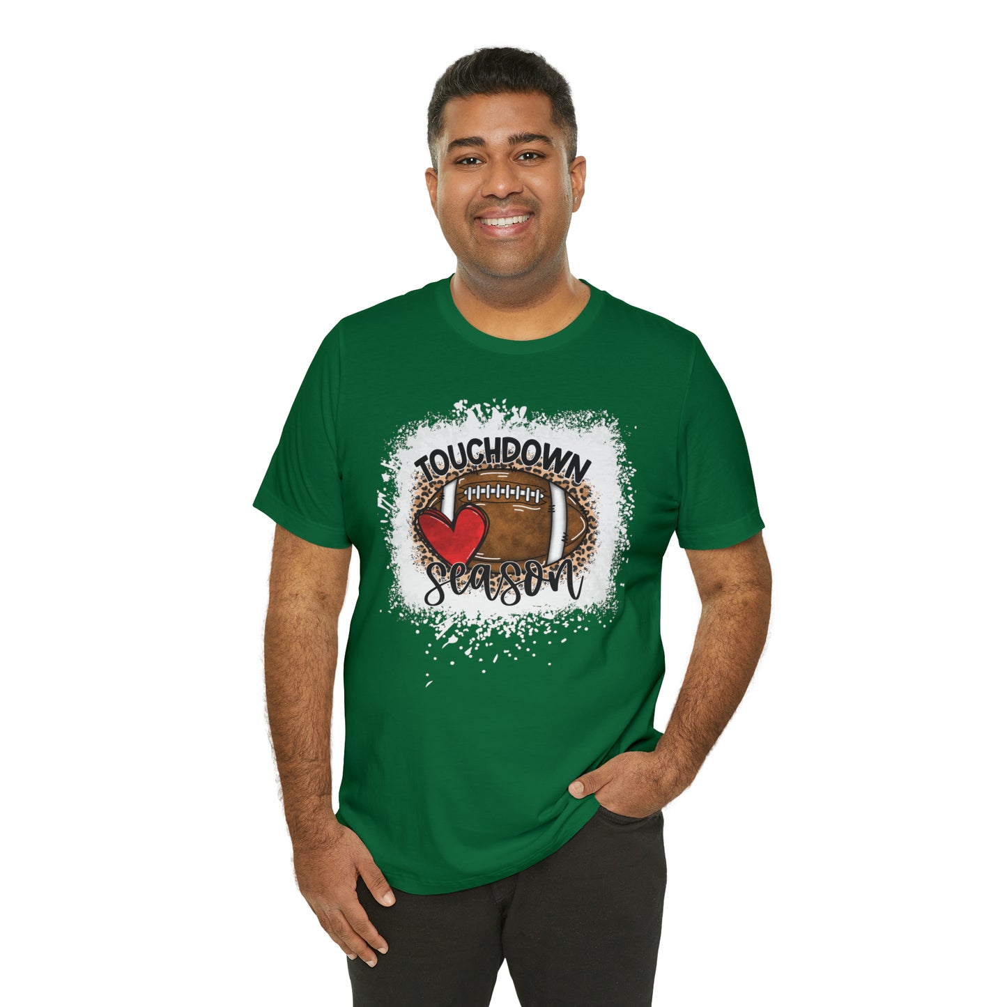 Unisex Touchdown Season Bella Canvas Short Sleeve Tee