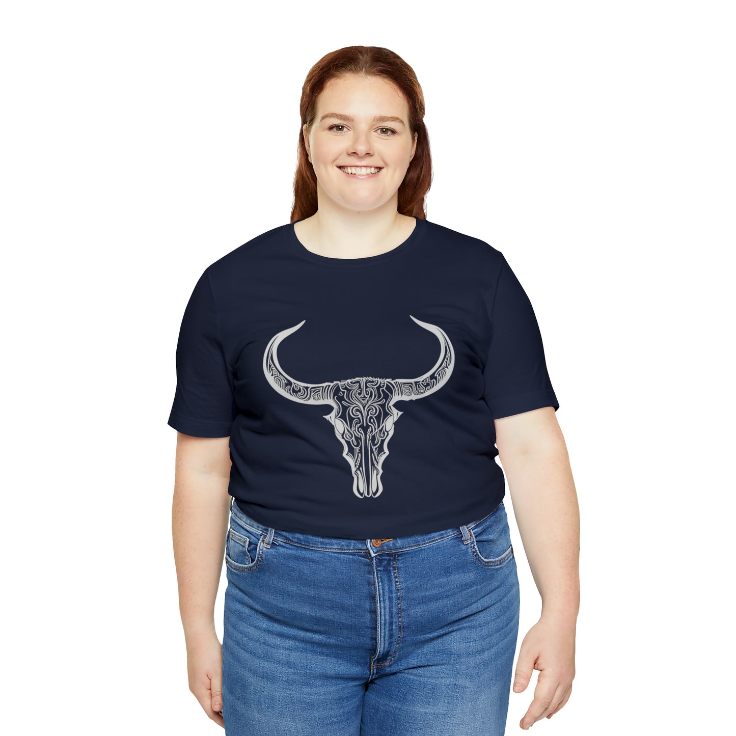 Longhorn Skull Unisex Short Sleeve Tee