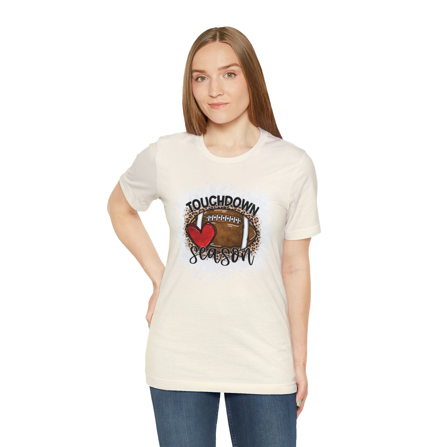 Unisex Touchdown Season Bella Canvas Short Sleeve Tee