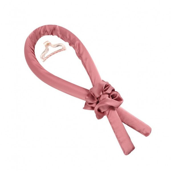 Solid Satin Heatless Hair Curler Sets