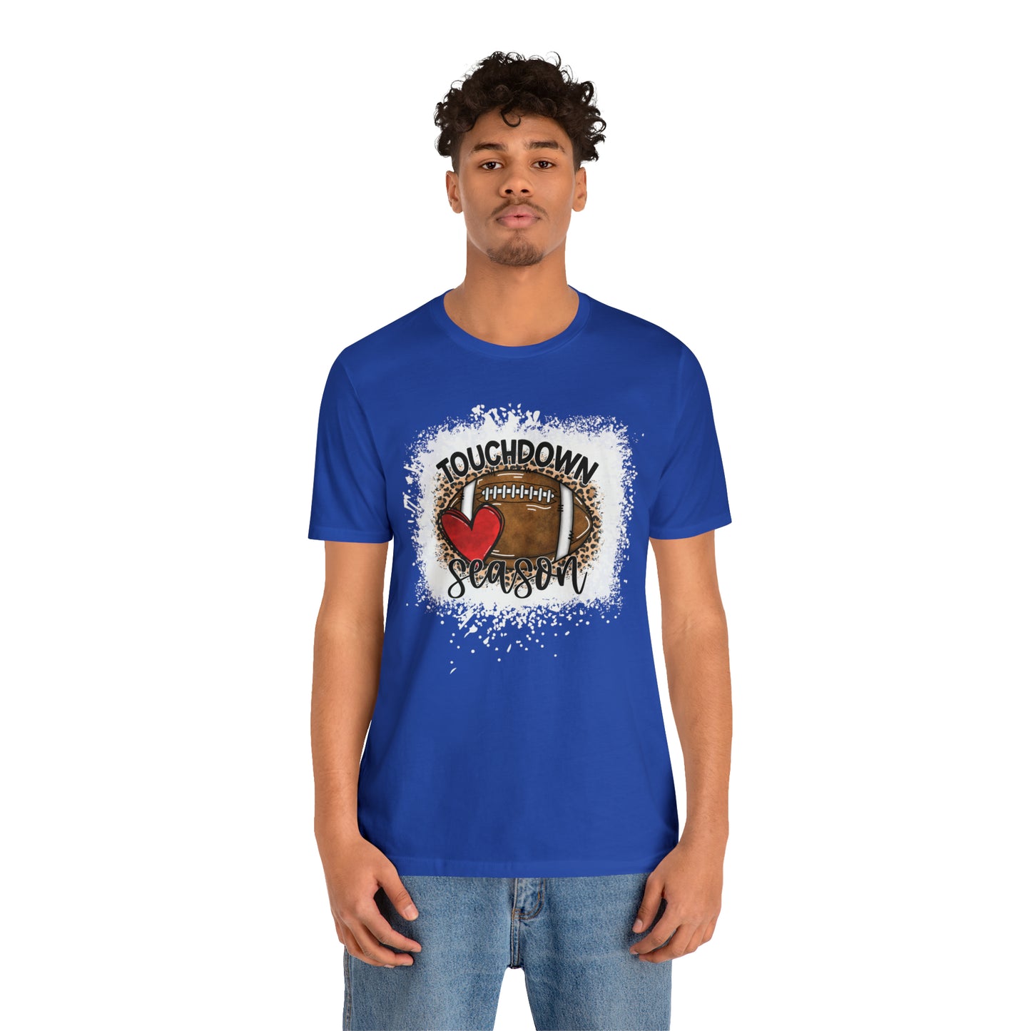 Unisex Touchdown Season Bella Canvas Short Sleeve Tee