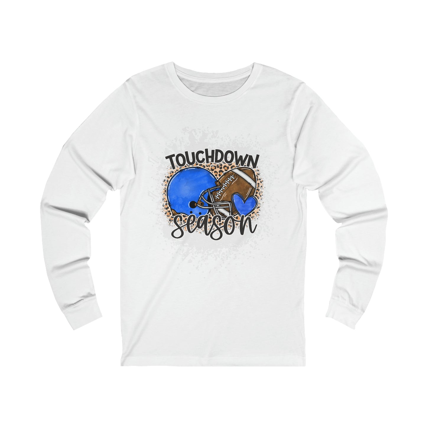 Unisex Touchdown Season Bella Canvas Long Sleeve Tee