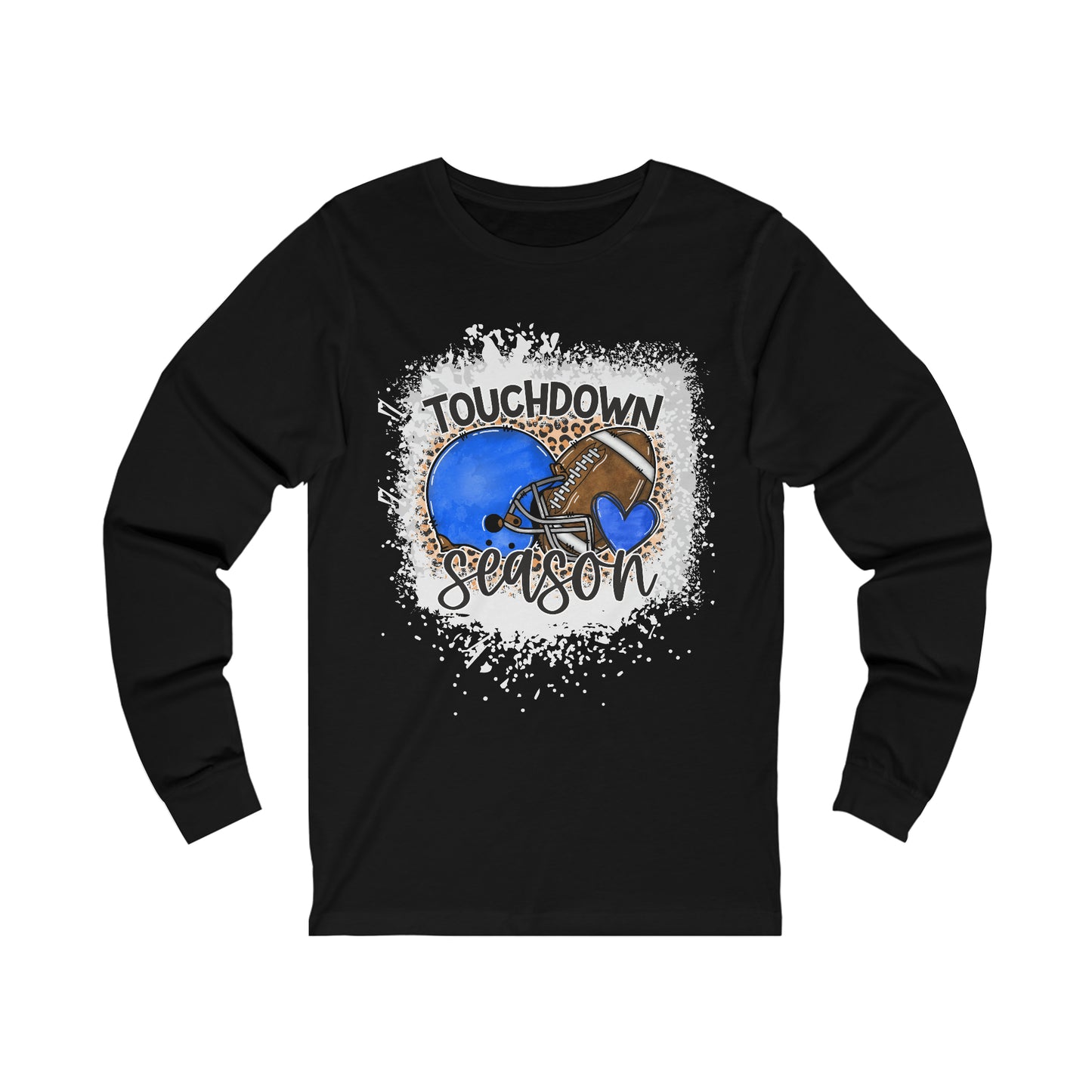 Unisex Touchdown Season Bella Canvas Long Sleeve Tee