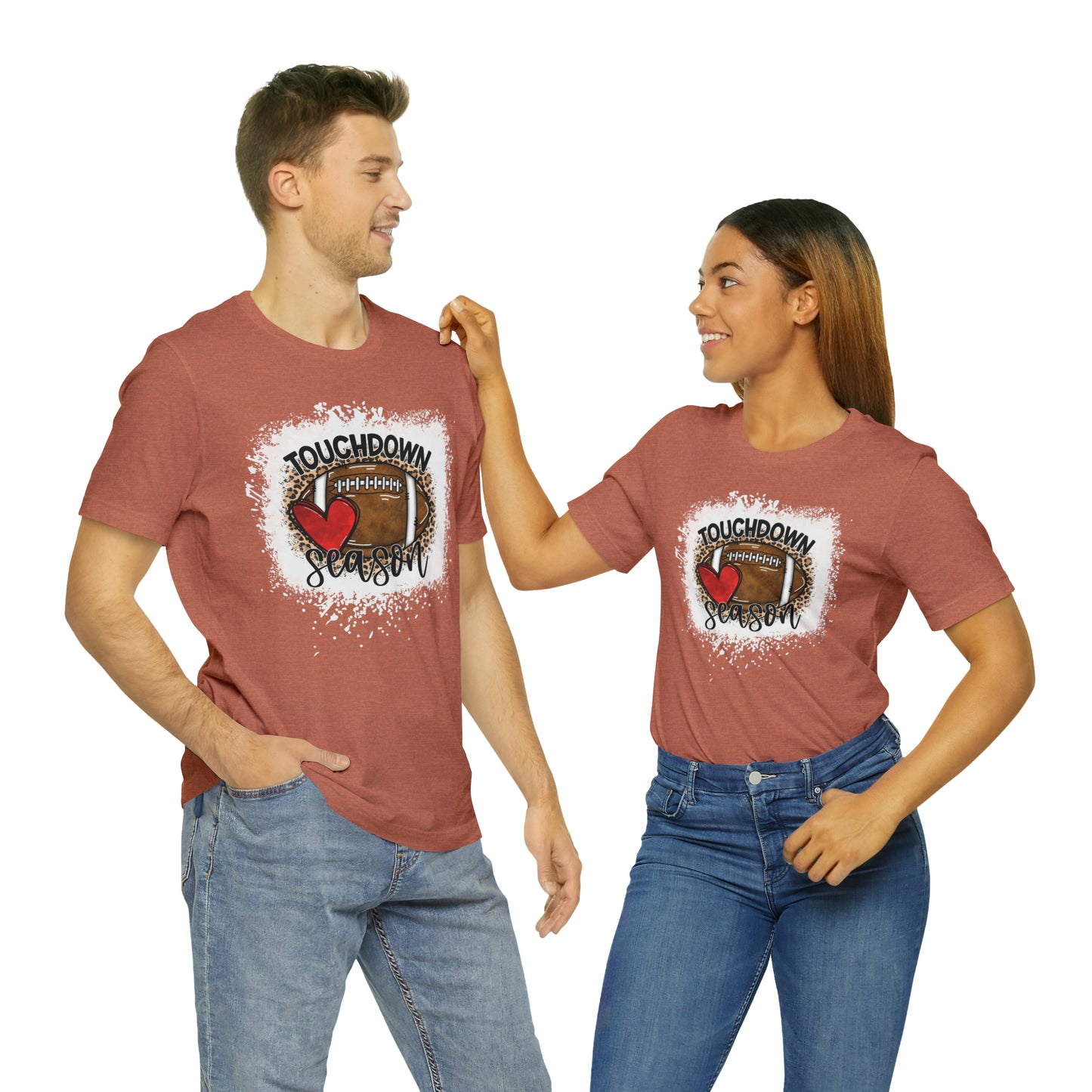 Unisex Touchdown Season Bella Canvas Short Sleeve Tee