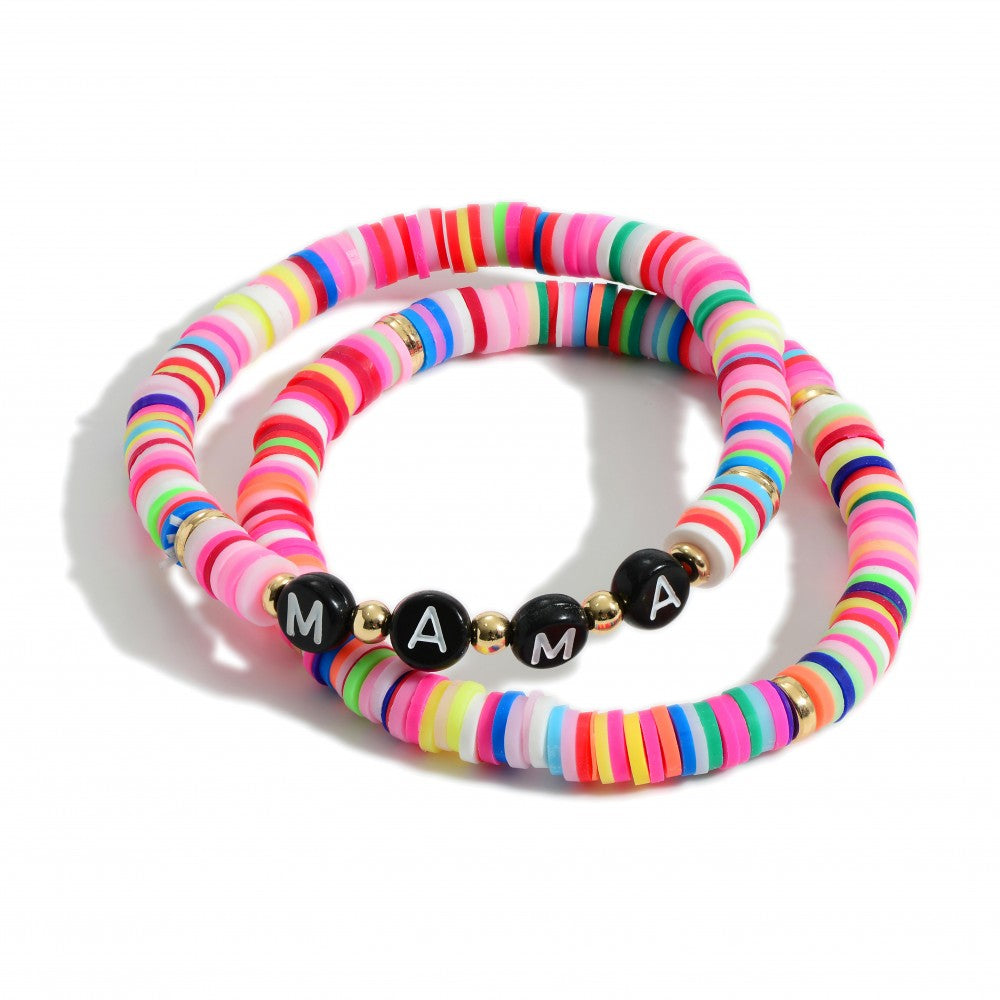Mama Heishi Bead Bracelets