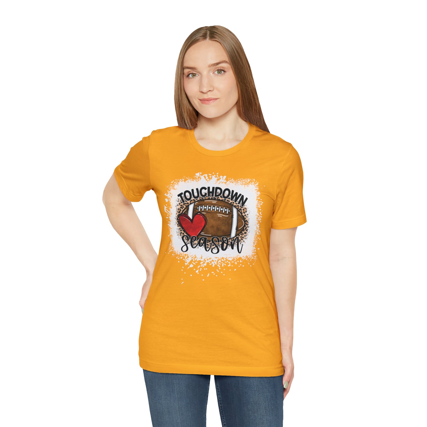 Unisex Touchdown Season Bella Canvas Short Sleeve Tee