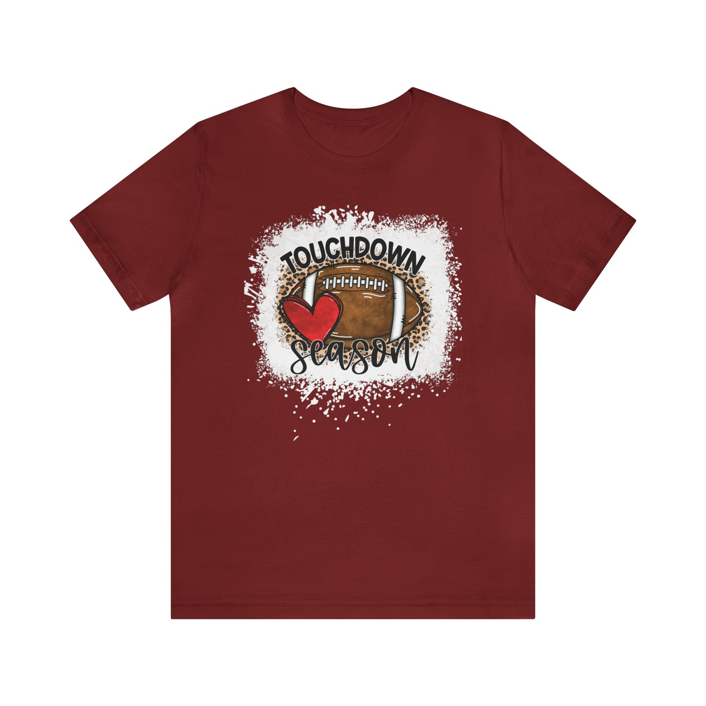 Unisex Touchdown Season Bella Canvas Short Sleeve Tee
