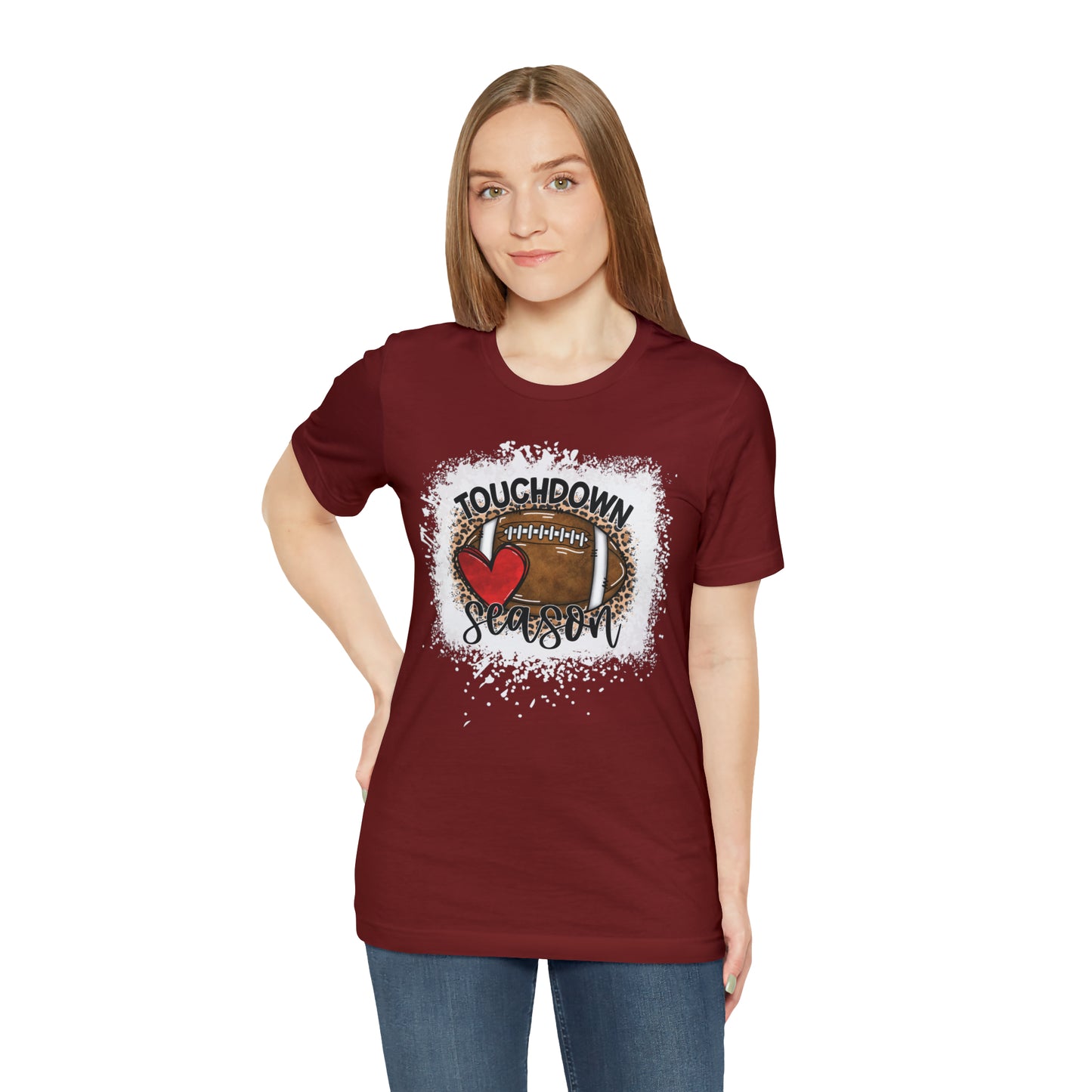 Unisex Touchdown Season Bella Canvas Short Sleeve Tee