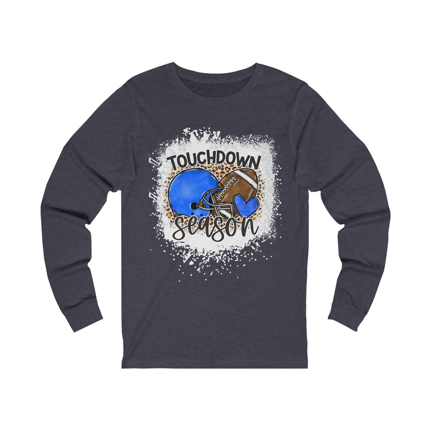 Unisex Touchdown Season Bella Canvas Long Sleeve Tee