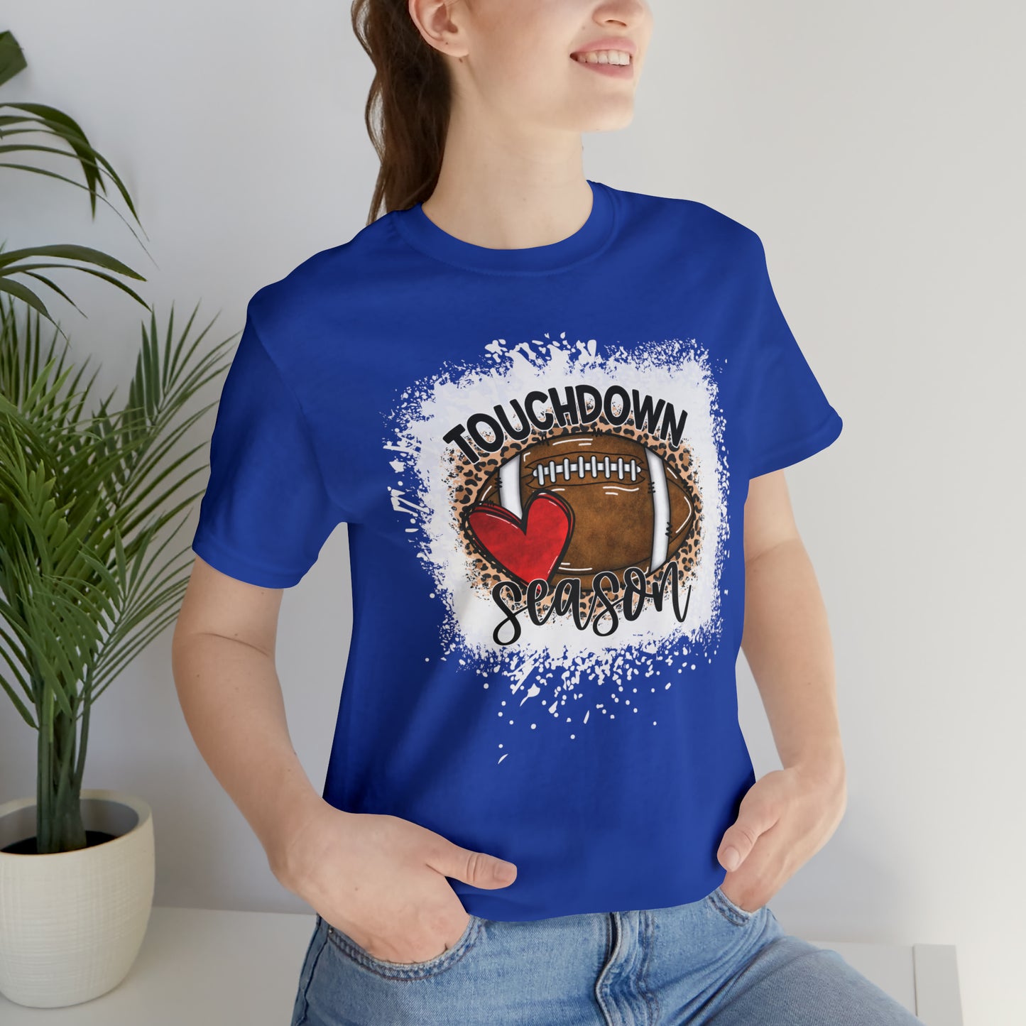 Unisex Touchdown Season Bella Canvas Short Sleeve Tee
