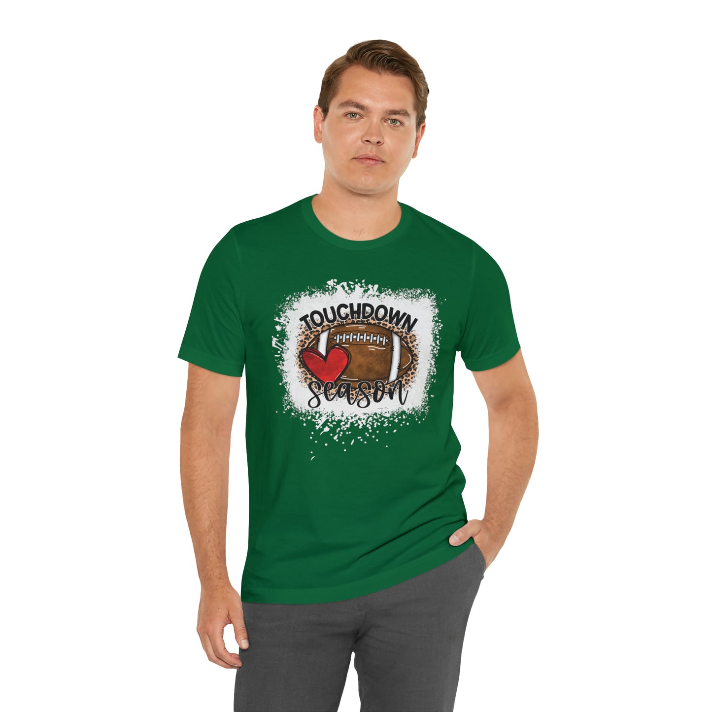 Unisex Touchdown Season Bella Canvas Short Sleeve Tee