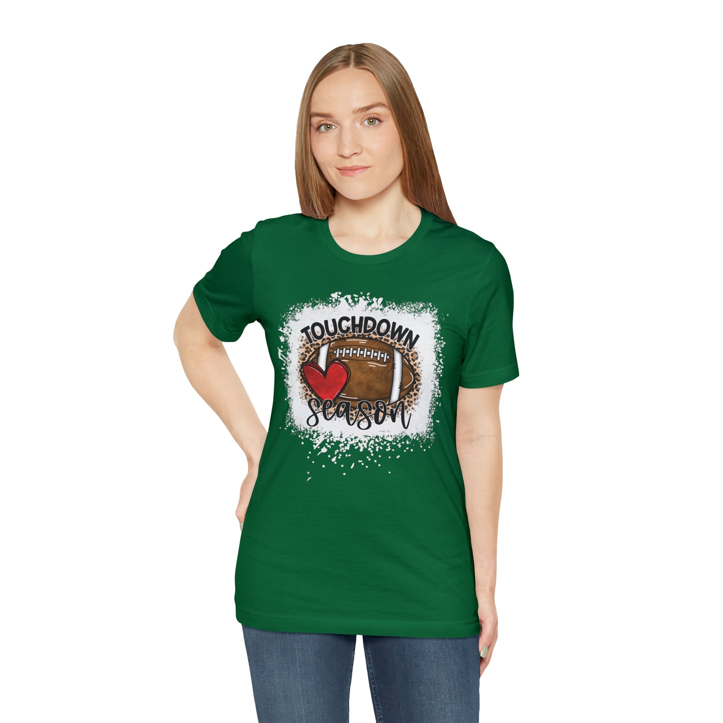 Unisex Touchdown Season Bella Canvas Short Sleeve Tee