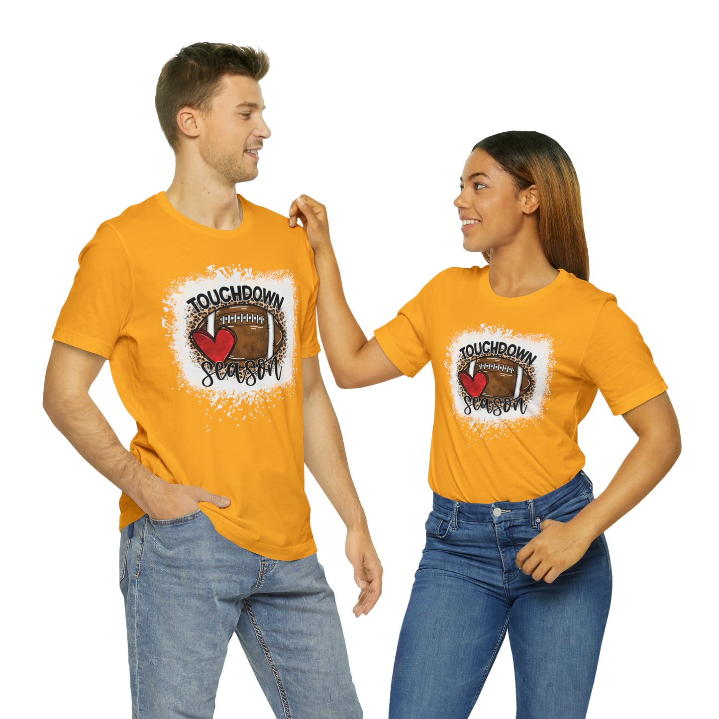 Unisex Touchdown Season Bella Canvas Short Sleeve Tee