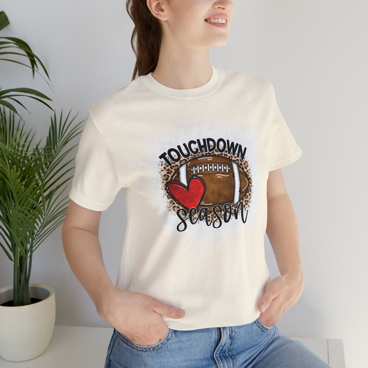 Unisex Touchdown Season Bella Canvas Short Sleeve Tee