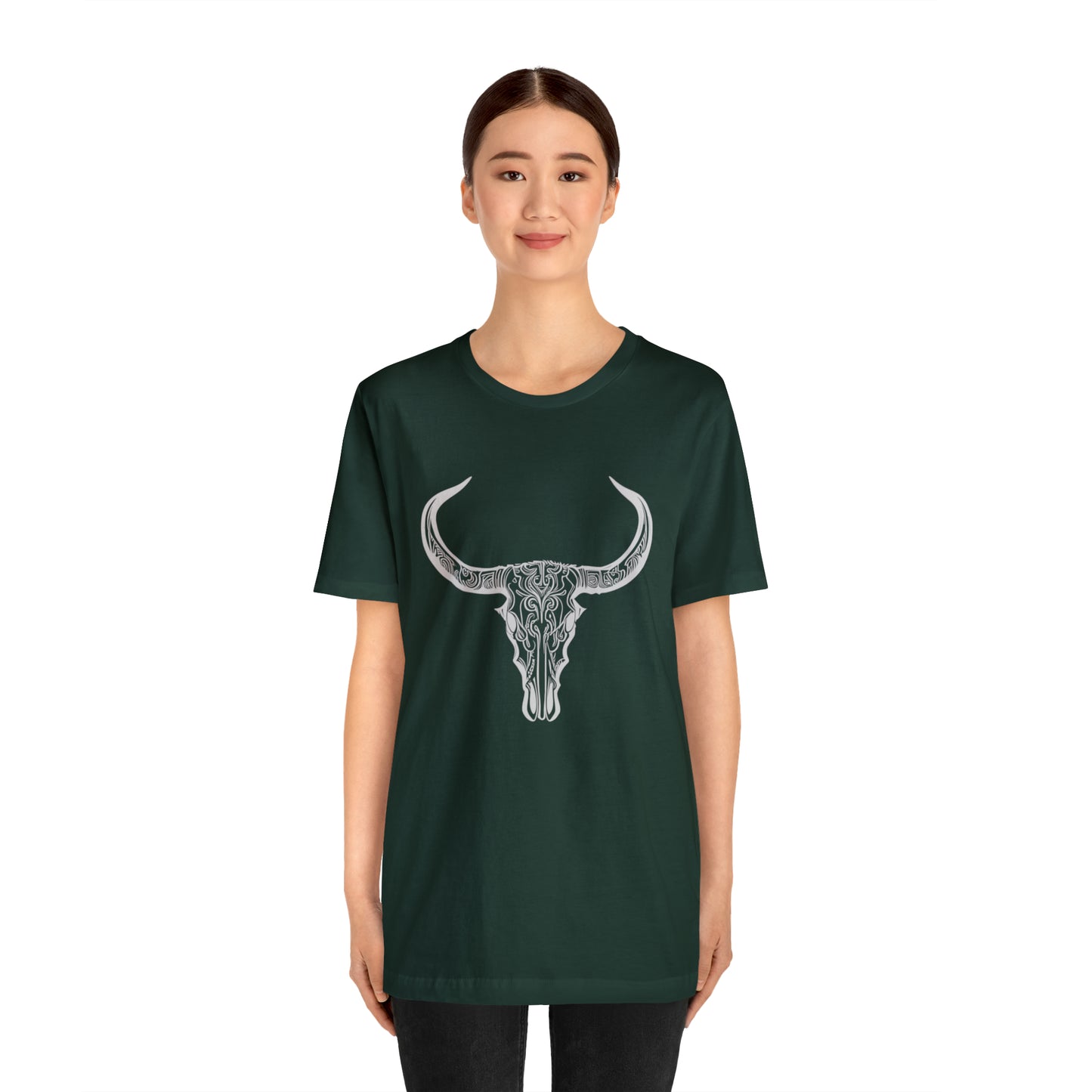 Longhorn Skull Unisex Short Sleeve Tee