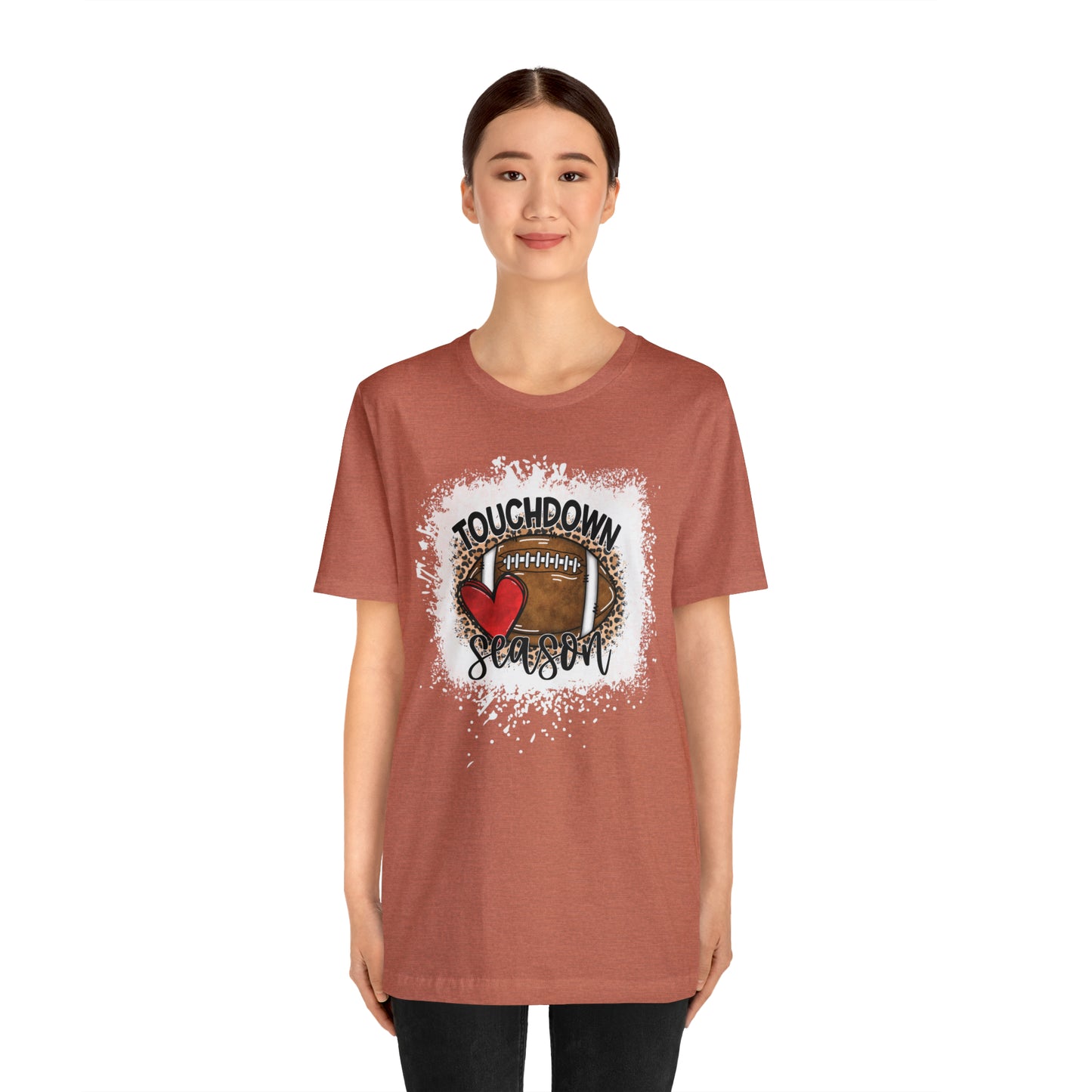 Unisex Touchdown Season Bella Canvas Short Sleeve Tee