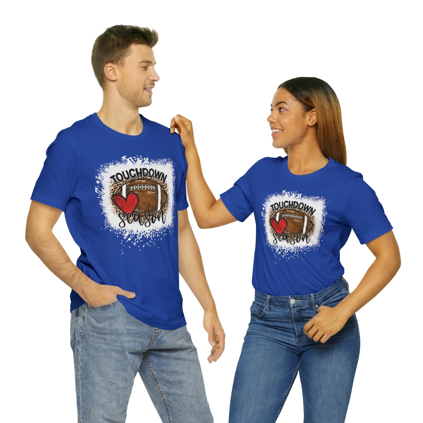 Unisex Touchdown Season Bella Canvas Short Sleeve Tee