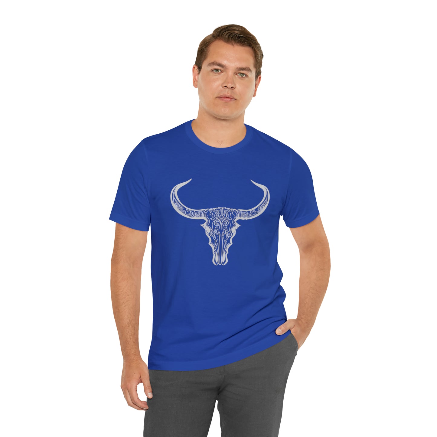 Longhorn Skull Unisex Short Sleeve Tee