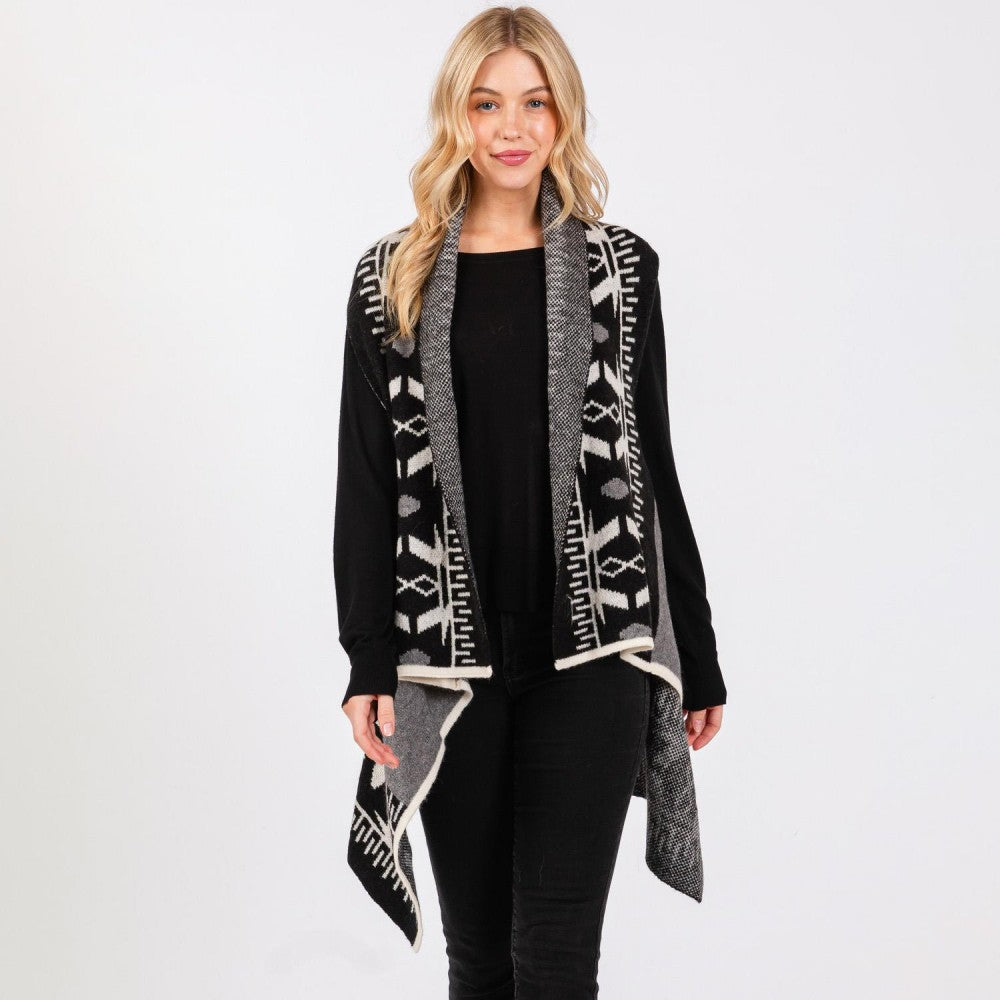 Aztec Knit Vest