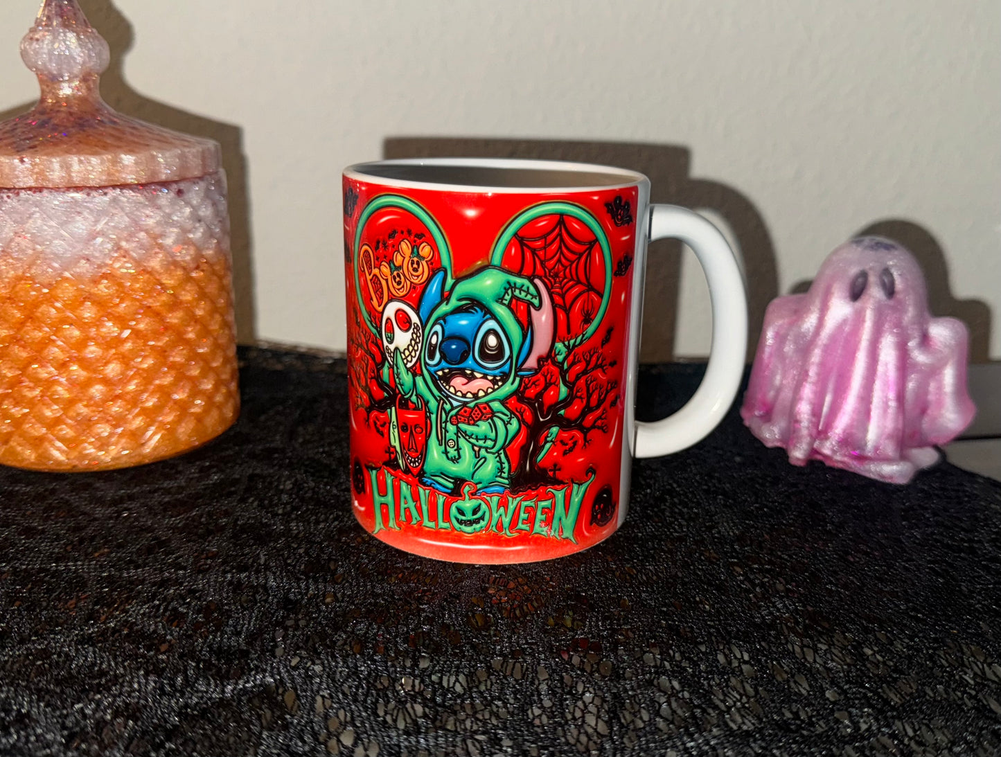 Halloween Themed 3D Effect Ceramic Mugs
