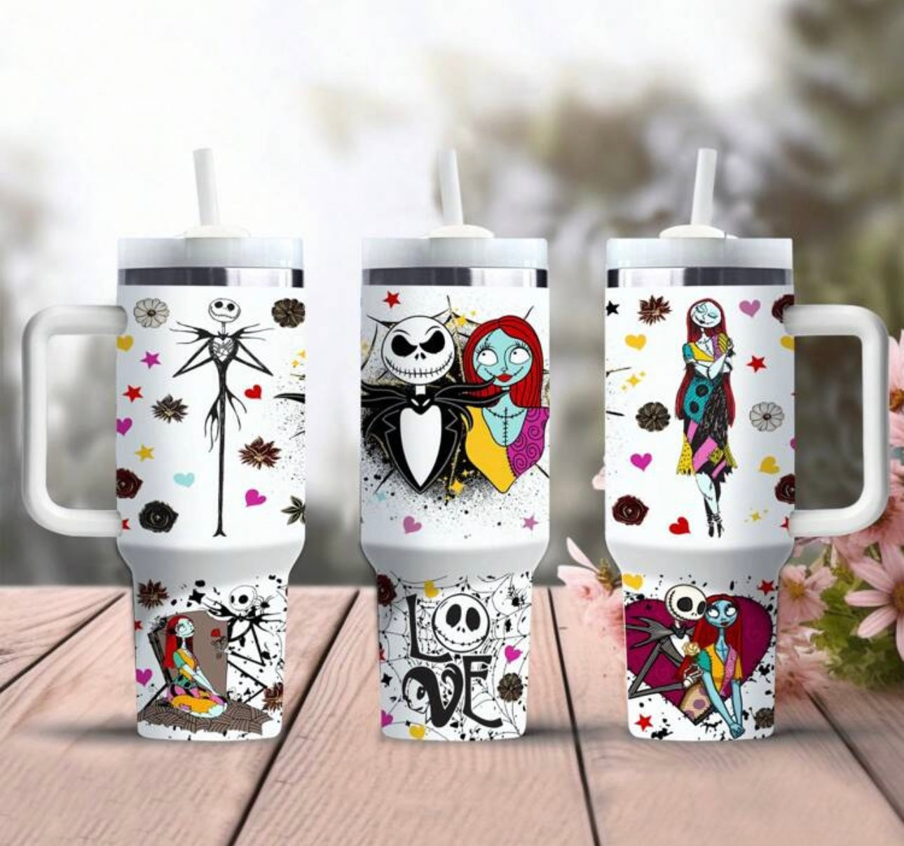 NIGHTMARE 40oz Tumbler With Handle