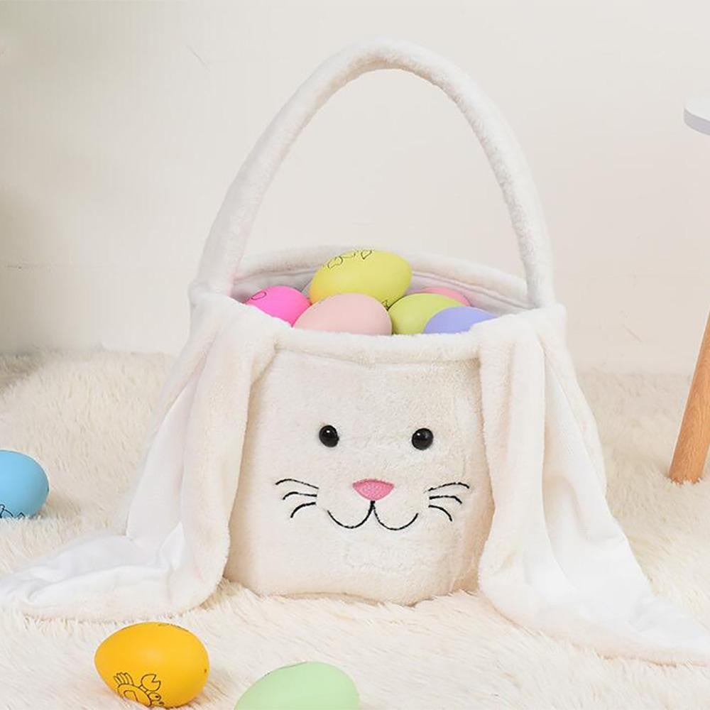 Cute Easter Bunny Tote Basket