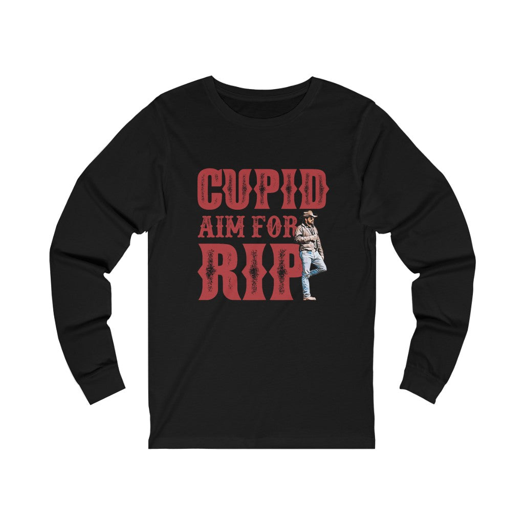 Cupid Aim for RIP Long Sleeve Tee