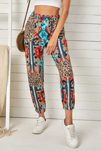 Vibrant Vibez Patchwork Joggers