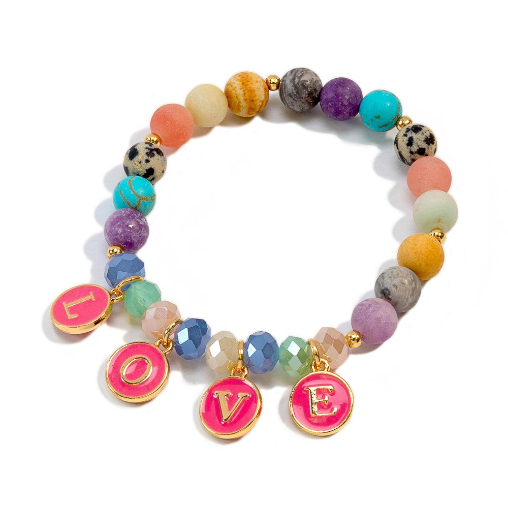 L O V E Charm Bracelets