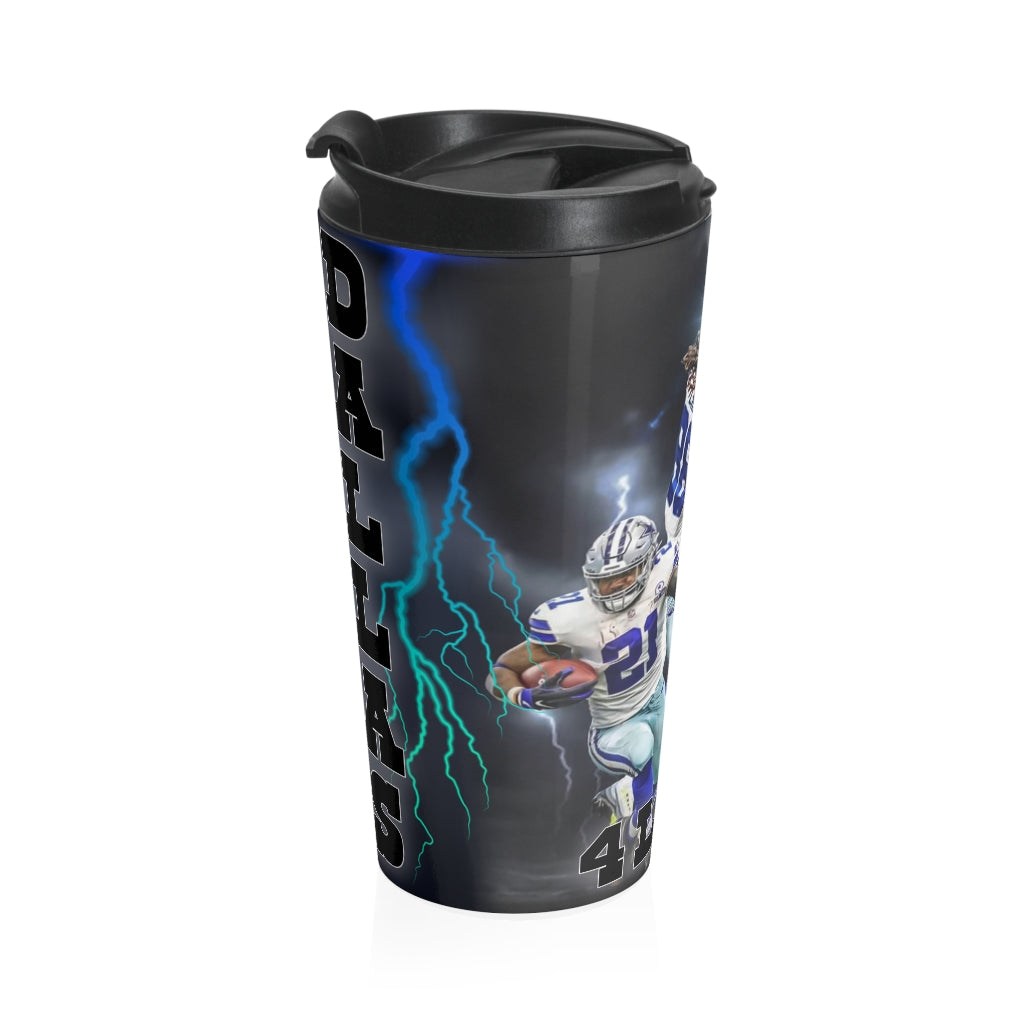 Cowboys Stainless Steel Travel Mug