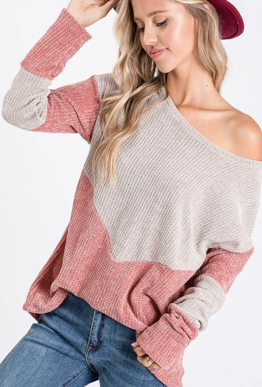 Calling Your Name Chunky Velvet sweater