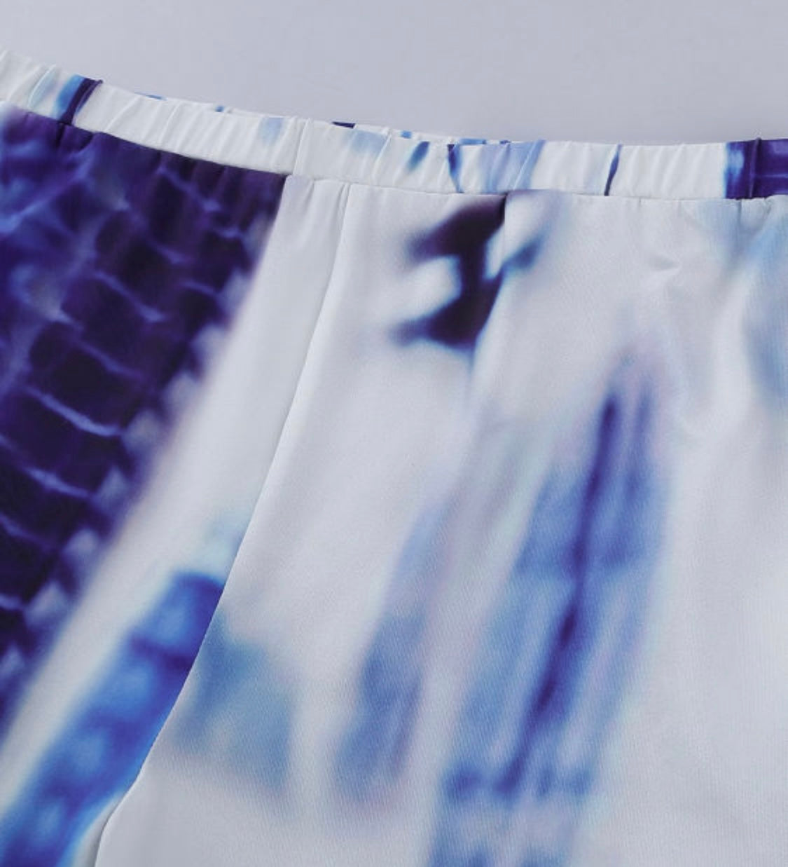 Blue Tie Dye 2 Pc Lounge Set