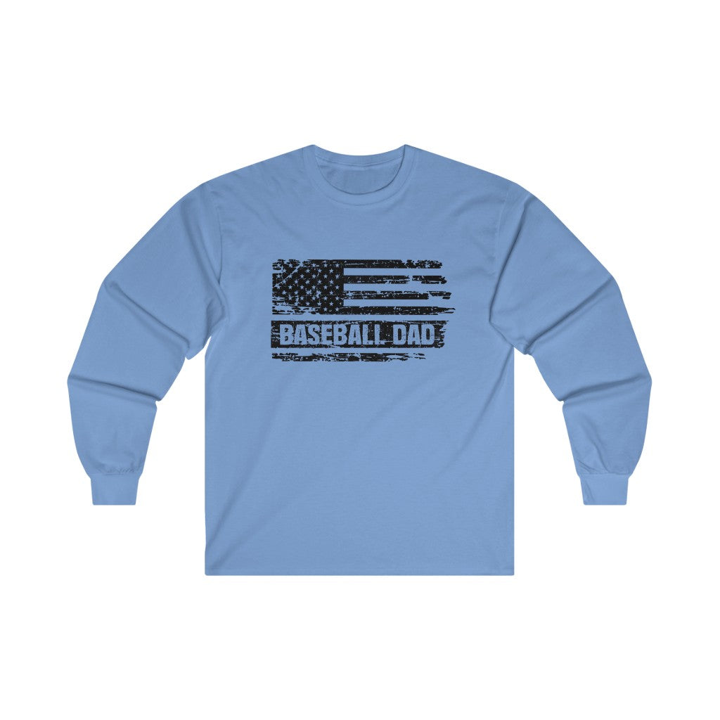 Baseball Dad Ultra Cotton Long Sleeve Tee
