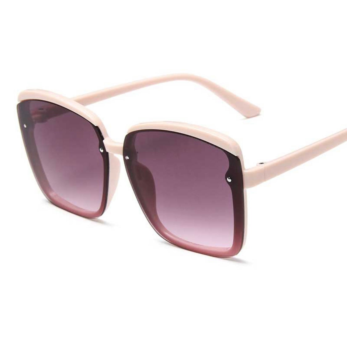Trendy Large Framed Sunglasses