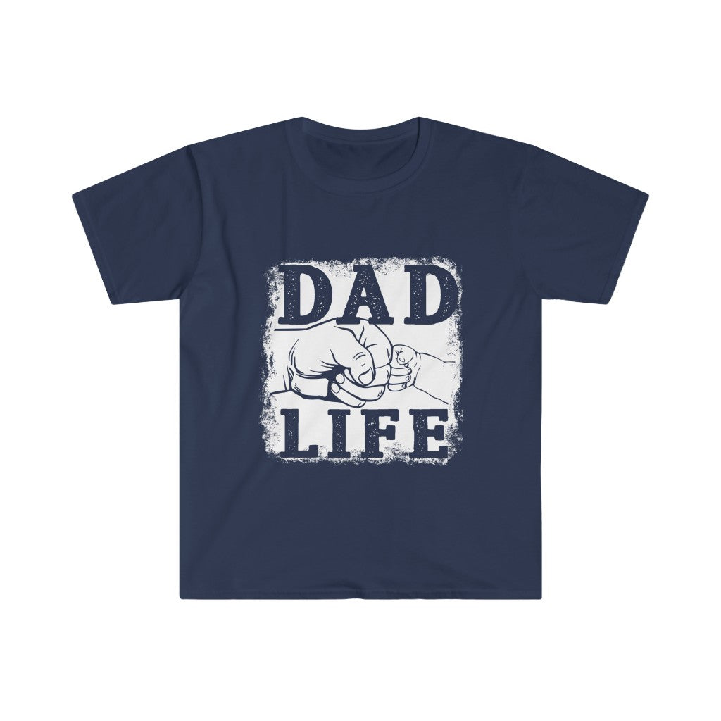 Bleached Dad Life Printed Softstyle Tee