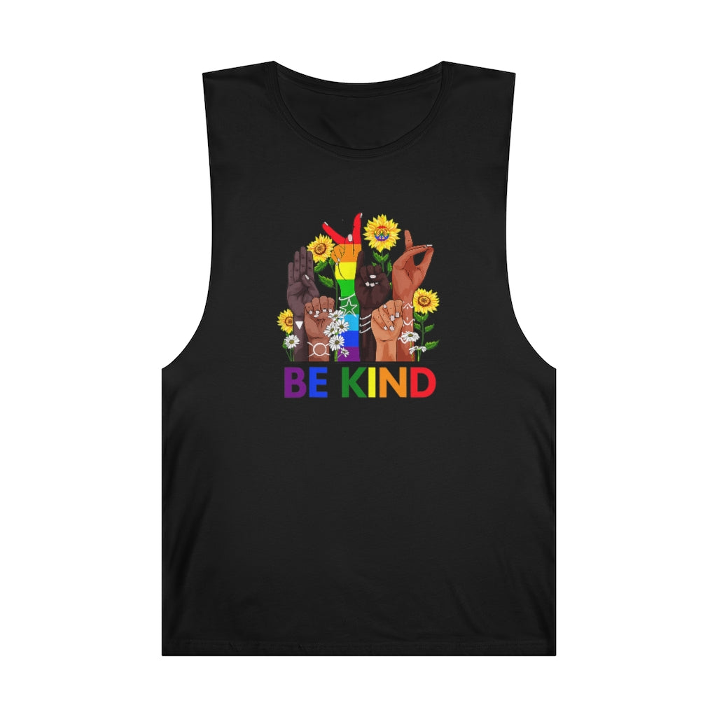 Be Kind Unisex Barnard Tank