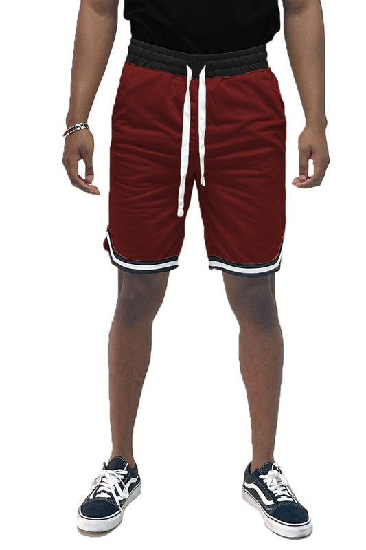 Men’s Solid Athletic Basketball Sports Shorts