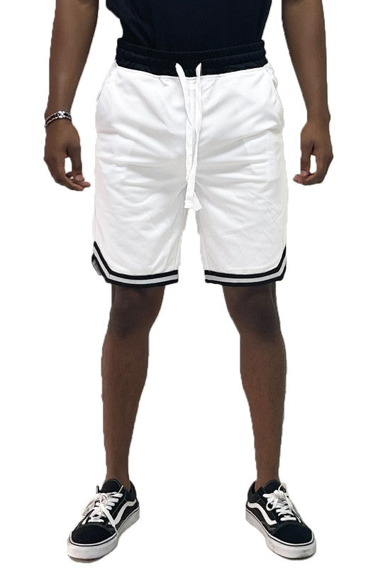 Men’s Solid Athletic Basketball Sports Shorts