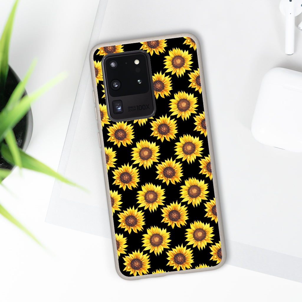 Sunflower Biodegradable Case