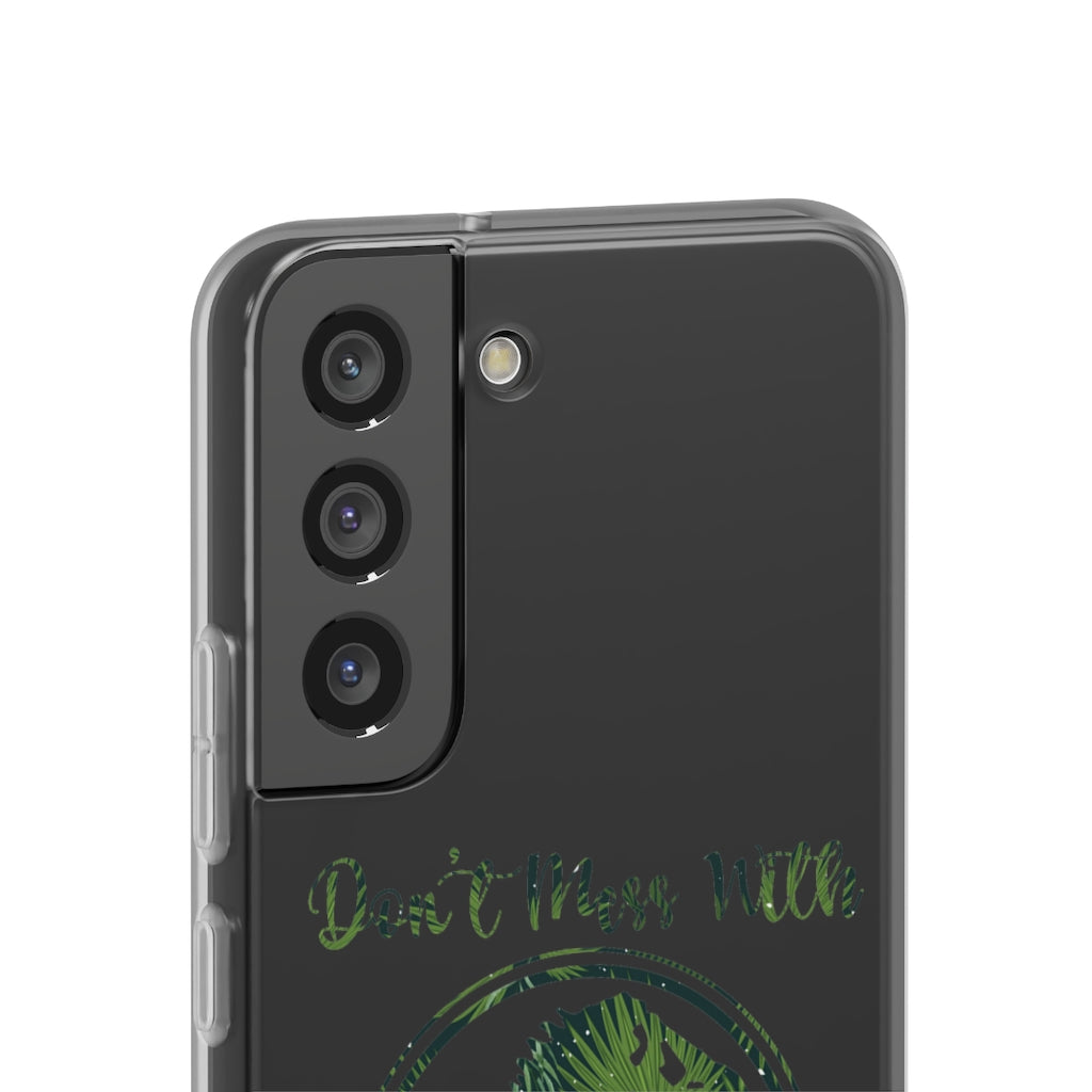 Dont Mess With Dadasaurus Flexi Phone Cases