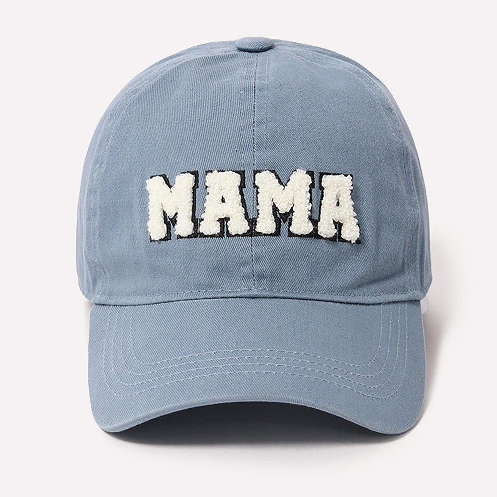 Chenille "MAMA" Baseball Cap