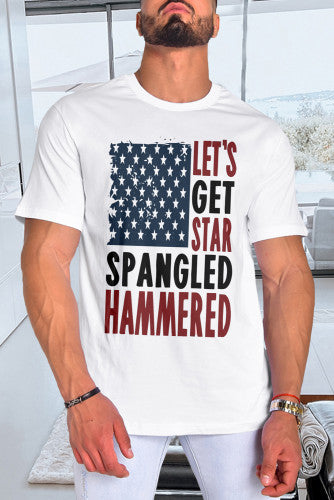 Men’s Let’s Get Star Spangled Hammered Tee
