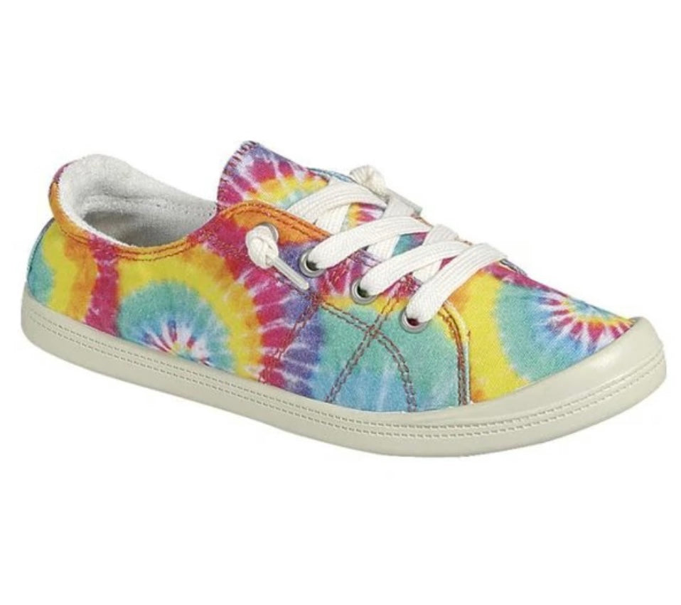Forever Tie Dye Canvas Shoes