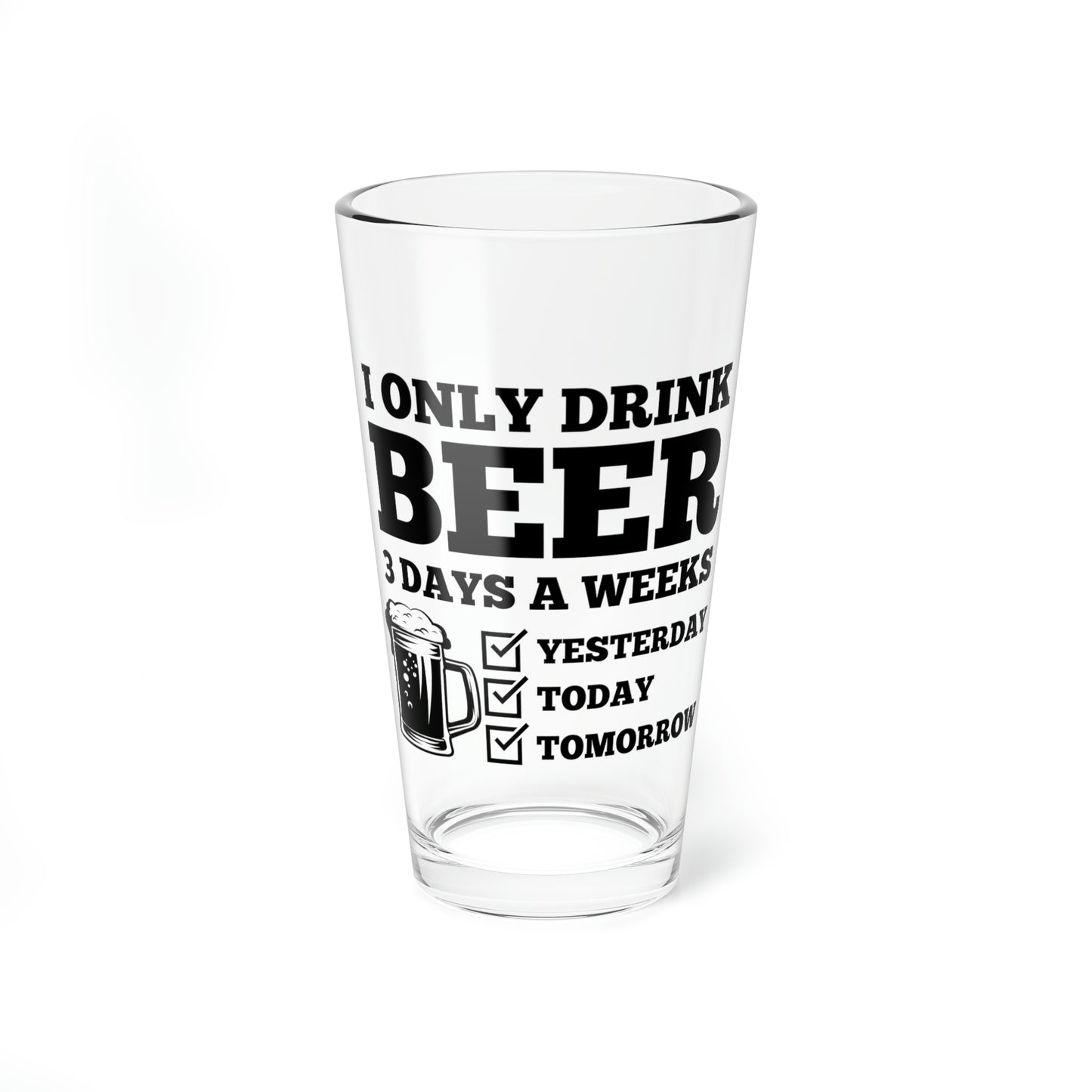 Beer Glass, 16oz