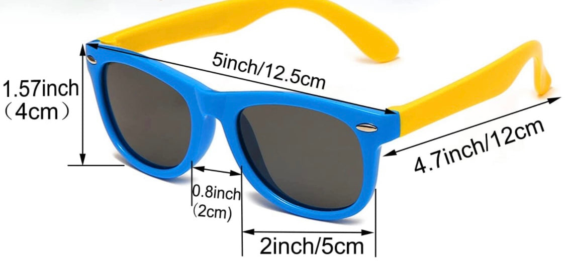 Kid’s Colorful Unisex Sunglasses