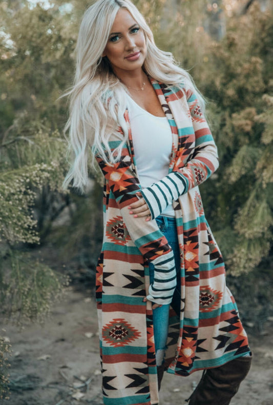 Fiesta Azteca Cardigan